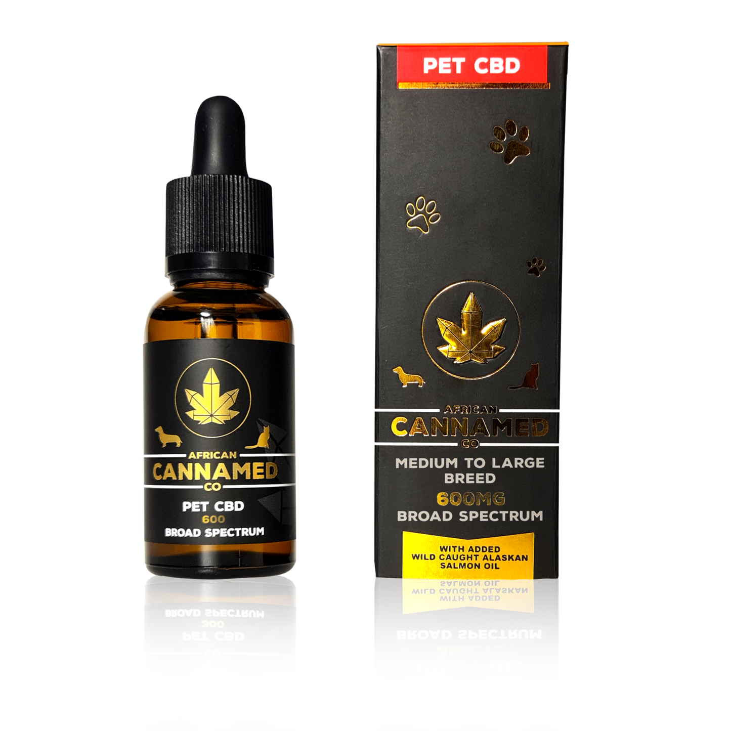 African Cannamed CBD Pet Oil | Zero THC