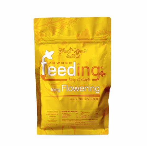 greenhouse powder feeding long flower