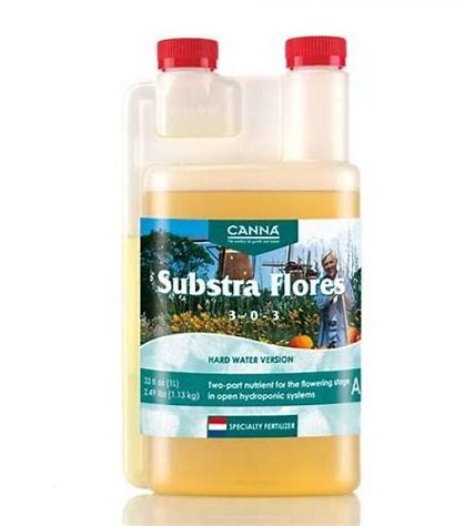 canna substra flores hard water plant fertilizer