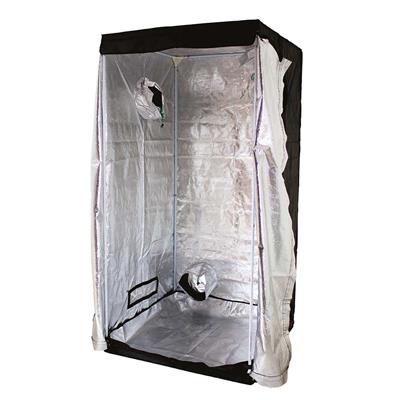 lighthouse indoor grow tent 1m x 1m x 2m, angled view