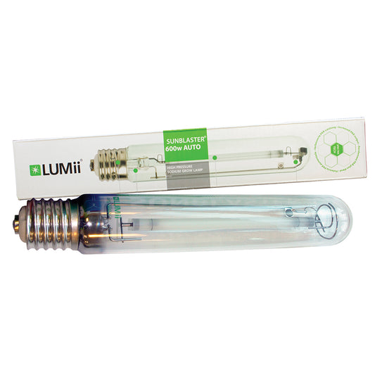 The Lumii Sunblaster Dual Spectrum HPS Lamp offers an exceedingly high output. Couple this with raised spectral discharge in the reds and blues and a long lamp life, and you have the perfect indoor plant grow light.