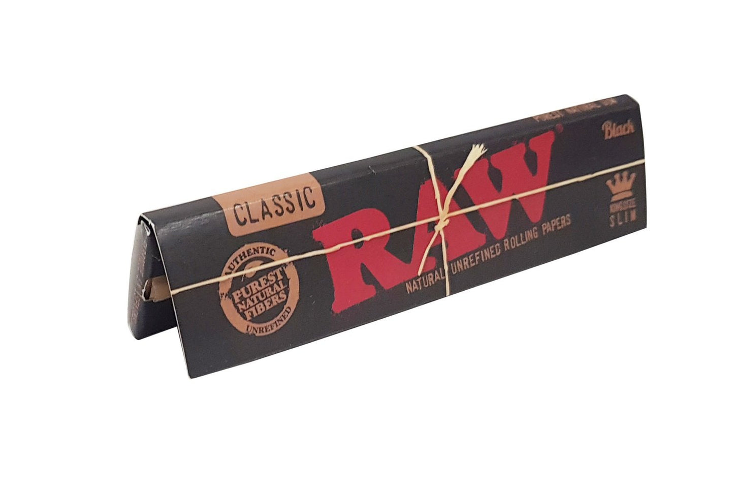 RAW Classic Black with Tips - Kingsize